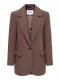 Only Onllana-berry L/s Slit Blazer Cc Tlr 15377075 Blazers 5049901 Chocolate Martini