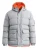 Ombre Winterjas ‘OM-JAHP-0208’  grijs