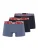 Emporio Armani Boxershorts  marine / saffier / wijnrood / wit