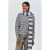 CKS gestreepte sjaal Scoison blauw