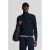 Lyle & Scott trui met wol fijn gebreid donkerblauw