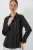 Oversized gestreepte blouse met knopen