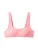 Calvin Klein Swimwear Bikinitop ‘CK Monogram’  lila / rosa / wit