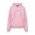 America Today gebloemde hoodie met backprint – roze