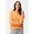 PIECES vest oranje gebreid