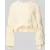 NOISY MAY® Korte gebreide pullover met ribboorden, model ‘LOES’