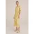 We Fashion Dress Maxi Length Gold