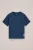WE Fashion – Jongens T-shirt met patch – Oversized – Donkerblauw – Katoen –
