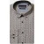 R.B. Boston Casual hemd lange mouw Beige Regular Fit Cotton 427670/613