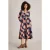 White Stuff Aimee Jersey Dress Navy Multi