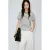 Mango gestreept T-shirt – zwart