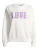 salzhaut Sweatshirt ‘RABHAHN’  lila / offwhite