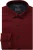 Marvelis Performance Overhemd donkerrood, Faux-uni