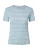 PIECES Shirt ‘PCRUKA’  lichtblauw / wit