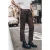 Mikuta The Burgundy Straight Leather Pants