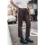 Mikuta The Burgundy Straight Leather Pants