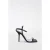 Moschino Goatskin Sandals Black