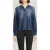 Bella Dahl Long Sleeve Shirred Raglan Shirt Dark Ombre Wash