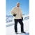 TRENDYOL MAN Heren Ecru Effen Lang Regular fit Winter Jassen