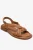Frand Leren Kruisband Sandaal