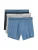 Marc O’Polo Boxershorts ‘ Modal ‘  blauw / nachtblauw / grijs gemêleerd