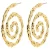 PILGRIM gold plated oorbellen Still