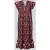 Christian Berg Woman relaxed fit midi-jurk met plooien