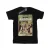 Disney Meisjes The Jungle Book Retro Poster Katoenen T-Shirt (Zwart)