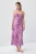 TRENDYOLMİLLA Dames Roze Dierenprint Maxi Mouwloos Recht Jurken