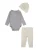 Fixoni Set  duifblauw / pasteelgeel