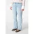 MS Mode high waist flared jeans light blue denim