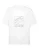 Plein Sport Shirt ‘Scratch’  zwart / wit