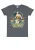 LOGOSHIRT Shirt ‘Wonder Woman’  saffier / bruin / donkergrijs / wit