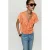 Mango top met paisley – oranje