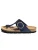 Bayton Teenslipper ‘Mercure’  navy / zwart / zilver