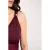 Morgan maxi jurk donkerrood