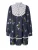 Imily Bela Jurk  blauw / navy / donkergroen / wit