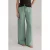 WE Fashion wide leg high waist casual broek lichtgroen