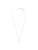 Lucardi Ketting  zilver