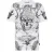 Round Neck T-Shirt Tattoo