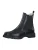 Tamaris gevoerde dames chelsea boots enkellaars dames leer zwart