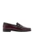 Mango leren loafers bordeaux