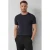 s.Oliver BLACK LABEL regular T-shirt fijn gebreid donkerblauw