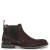 Floris van Bommel Suède chelsea boots donkerbruin