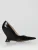 Wedge Hak Leren Pump