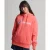 Dames oversized sweatshirt met capuchon Superdry Code