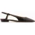 Emporio Armani Slingback Ballerina’s voor dames in zwart