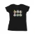 Disney Dames/Dames Mickey Mouse And Friends Gezichten Katoenen T-Shirt (Zwart)