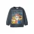 NAME IT MINI sweater met print – grijsblauw