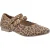 Hush Puppies Nancy Mary Jane Leren Dames Luipaard Ballerina’s